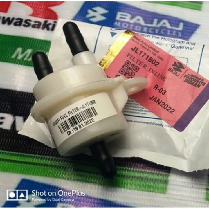 Rouser NS150 NS160 NS200 200NS CARB TYPE Fuel Filter Inline Genuine