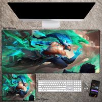 Master Yi League of Legends Extra Large Mouse Pad Gamer Computer Play Mat Gaming Room Accessories Comic Mousepad Pc Cushion Rug