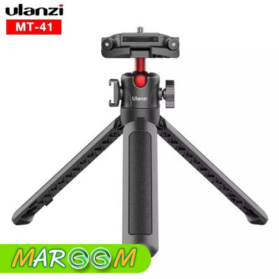 ULANZI EXTENDABLE VLOG TRIPOD MT-41 Black ขาตั้งพกพา พร้อมที่หนีบมือถือ สำหรับมือถือและกล้อง 2in1 Mini Tripod