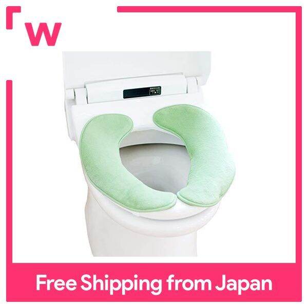 OKA toilet seat cushion angel toilet seat green (magic tape combined