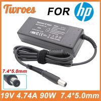 Charger Adaptor แล็ปท็อป19V 4.74A 90W 7.4X5.0Mm สำหรับ Probook 4440S 4535S 4530S 4540S 6470b 6475b 6570b DV3 DV4 DV6 DV5