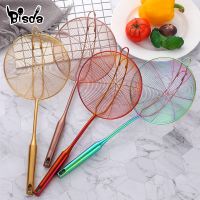 1Pc Strainer Mesh Hot Pot Skimmer Strainer Oval Fine Mesh Food Oil Strainer Ladle Strainers Stainless Steel Kitchen Utensils