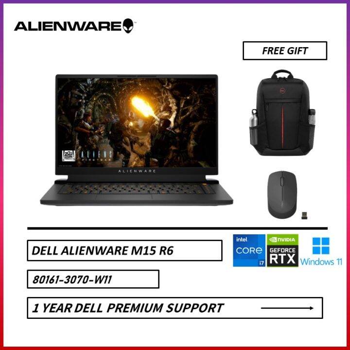 Dell Alienware M15 R6 80161-3070-W11 '' FHD 165Hz Gaming Laptop ( I7-11800H, 16GB, 1TB SSD, RTX3070 8GB, W11, HS ) | Lazada Dell Alienware M15 R6 80161-3070-W11 '' FHD 165Hz Gaming Laptop ( I7-11800H, 16GB, 1TB SSD, RTX3070 8GB, W11, HS ) | Lazada