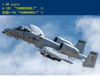 Hobbyboss 81796 1/48 A-10C “THUNDERBOLT” II ชุดสร้างชุดโมเดลเครื่องบินโจมตี