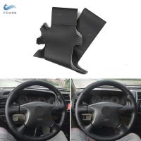 Hand stitched Black Leather Steering Wheel Cover Trim For Nissan Almera N16 X Trail T30 Primera P12 Terrano 2 Pathfinder Paladin