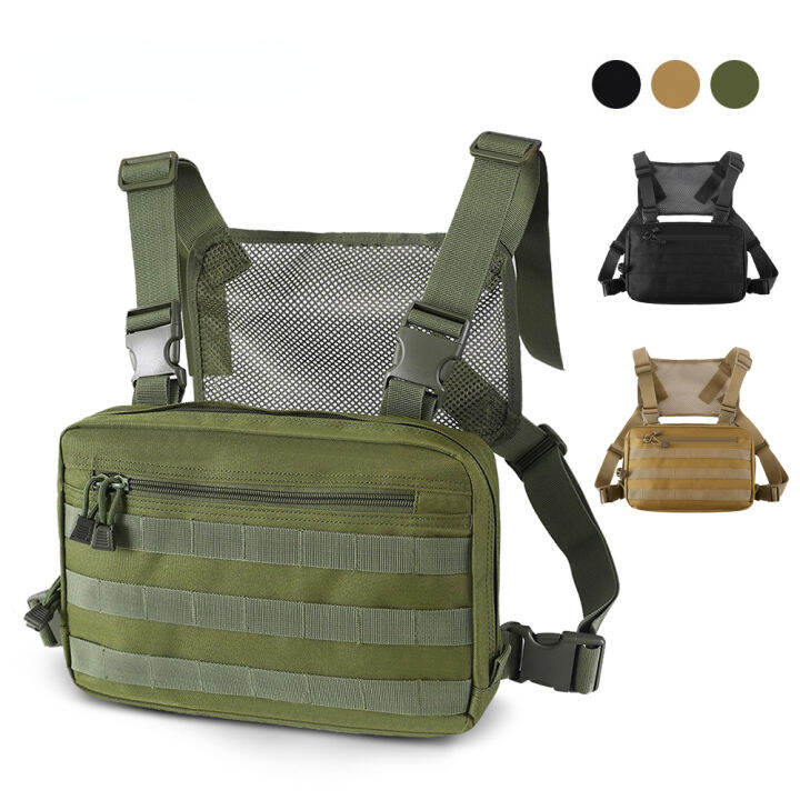 tactical-chest-bag-molle-mil-itary-combat-front-pack-vest-hip-hop-backpack-detachable-str-ap-zipper-pockets-outdoor-hu-nting-bags