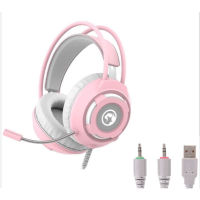 HeadSet MARVO HG8936 (Pink) หูฟัง