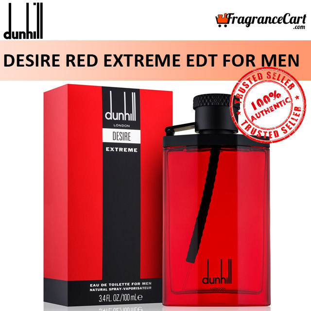 Dunhill Desire Red Extreme EDT for Men (100ml) Eau de Toilette Extreme Intense Alfred Dunhill London [Brand New 100% Authentic Perfume/Fragrance] | Lazada Singapore