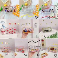 Transparent Waterproof Cosmetic Bag Cartoon Decorative Bag