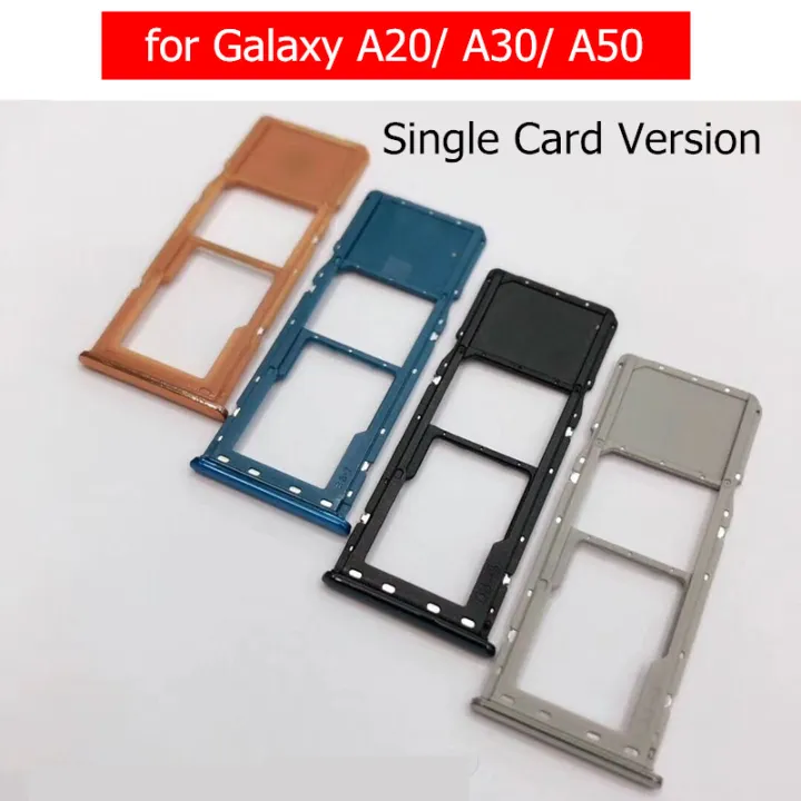 for Samsung Galaxy A20 A30 A50 Card Tray Holder SIM Micro SD Card TF