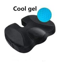 ✇∈☾ Gel Orthopedic Memory Cushion Foam U Coccyx Travel Seat Massage Car Office Chair Protect Healthy Sitting Breathable Pillows