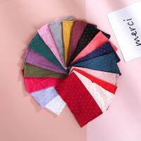 【YF】 Handmade hair accessories parts elastic nylon headband cutting bronzing embellishment soft headscarf