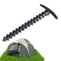 10PCS Nylon Tent Hook Stakes Camping Tents Accessories Ground Support Nails Peg Screw Anchor Shelter Tent Stakes Pegs Outdoor