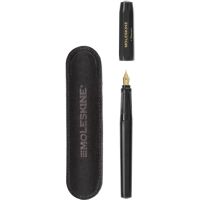 Moleskine Pen Moleskine x Kaweco Fountain Pen M-Shaped with Leather Case Black KAWGIFTSETFOUNBK