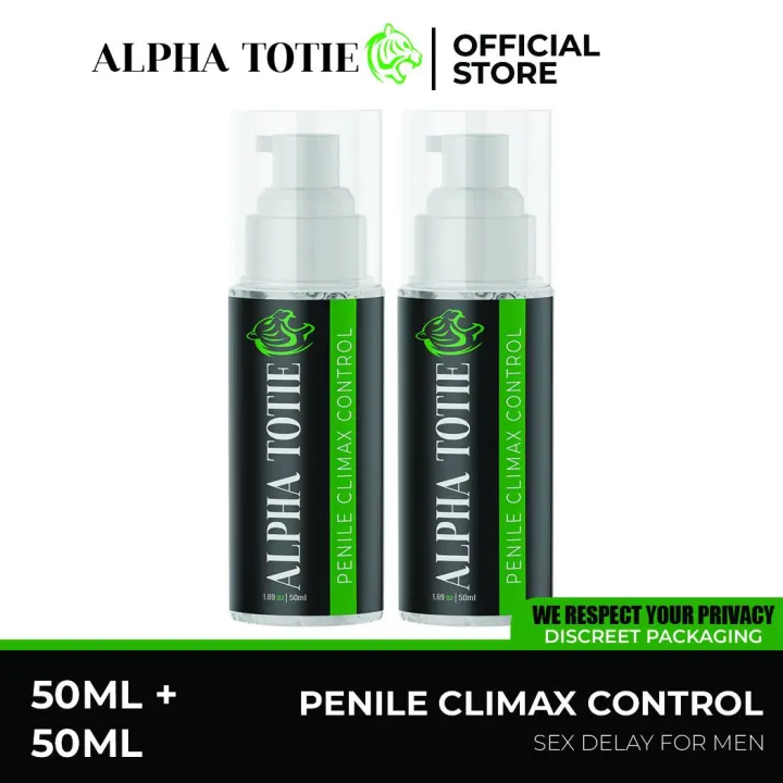 [2x ALPHA TOTIE PENILE CLIMAX CONTROL] Desensitizing Delay Spray for