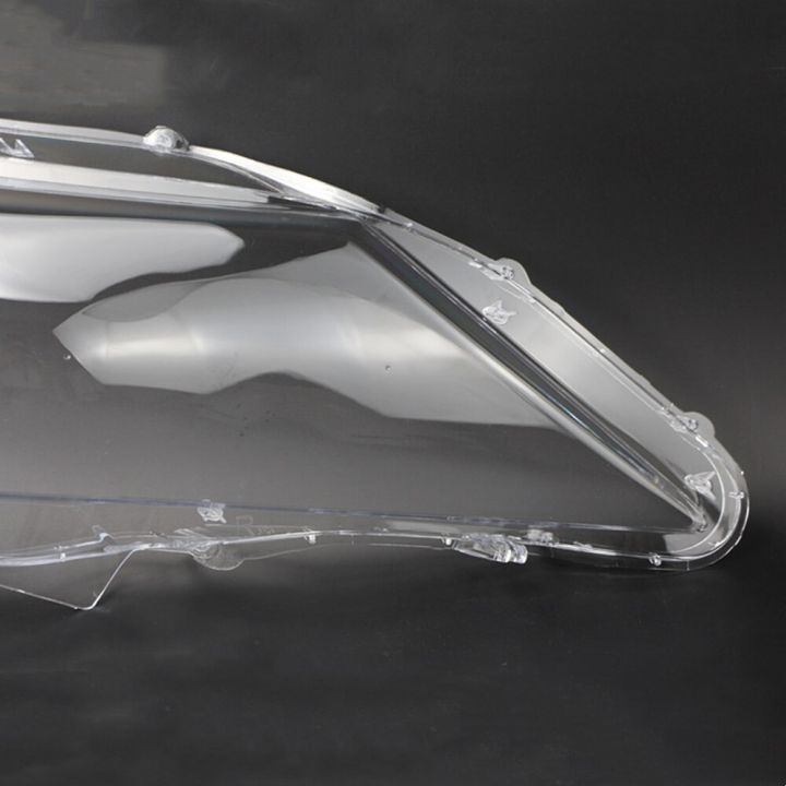 ฝาครอบไฟหน้ารถสำหรับ-toyota-camry-2012-2013ฝาครอบไฟหน้าแบบโป๊ะไฟแบบโปร่งใสอุปกรณ์เสริมรถยนต์กระจกเลนส์