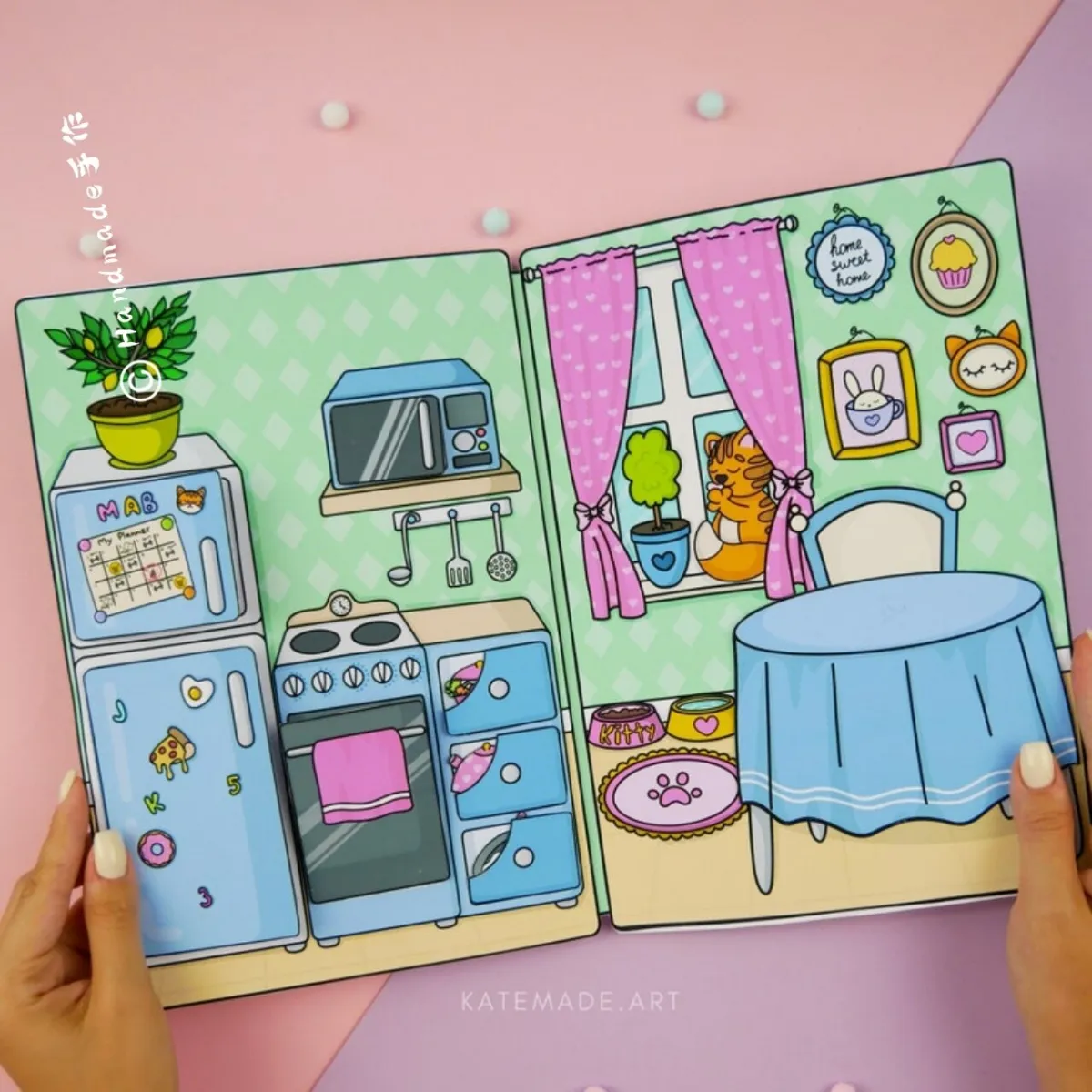 Paper Doll House Busy Book Dollhouse Activity Book | Lazada