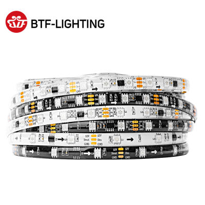 5M WS2811 LED Strip DC12V Ultra Bright Highly Efficient 5050 SMD RGB LEDs High Light Addressable 304860ledsm WhiteBlack PCB