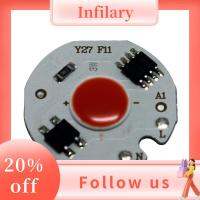 INFILARY 27mm คะ ชิปซังหลอดไฟ LED 220โวลต์ วอร์มไวท์/ขาว/แดง/น้ำเงิน/เขียว ไดรเวอร์ IC อัจฉริยะ ของใหม่ 5W ค่ะ แหล่งกำเนิดแสง สปอตไลท์ไฟฟลัดไลท์