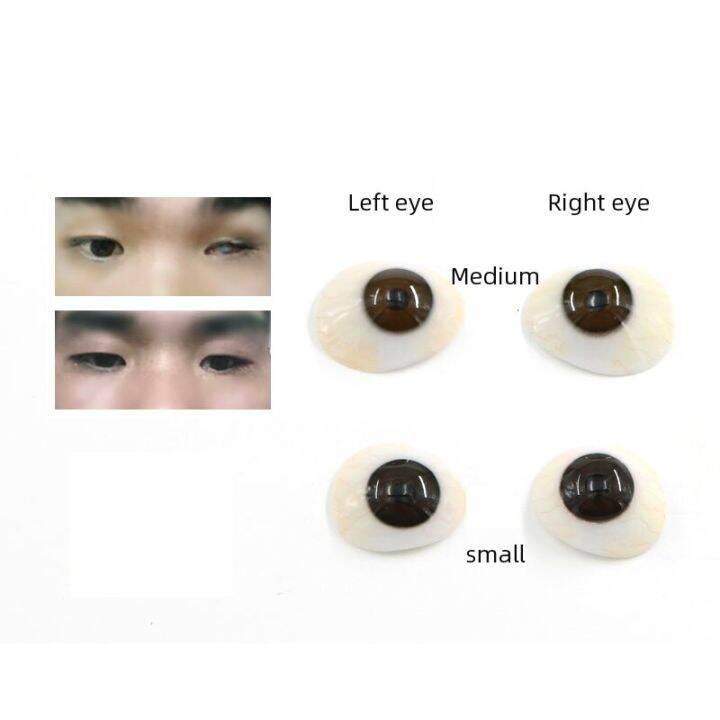 Polymer Resin Prosthetic Eye Lens Beauty Contact Lenses Show That The