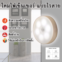 ร้าน  CIWOLF.NET ไฟเซนเซอร์อัจฉริยะ ตรวจจับความเคลื่อนไหว แบบไรสาย มี 2โหมด ขนาด 8CM