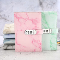 A5 Retro Password Lock Notebook DIY Multi-function Diary Business Office Notepad Student Hand Account Notebook Stationery