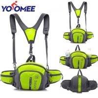 【Ready Stock】 ❡❖ C23 Yoomee Waist PackHiking Daypack Water Resistant Waist Pack Holder Running Belt Bag Pouch Fanny Pack for Hiking