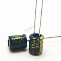 35V 100UF  6*7  high frequency low impedance aluminum electrolytic capacitor 100uf 35v 20%