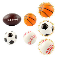 Teniron 4pcs Sports Ball Squeeze Toy Stress ความเครียดของเล่นเด็กสำหรับผู้ใหญ่ของเล่นประสาทสัมผัส