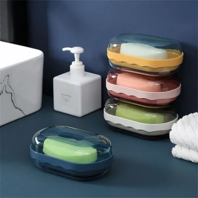 Innovative Soap Organizer Hanging Soap Holder Split Drain Soap Box Plastic Soap Box Creative Soap Holder