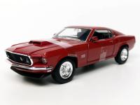 โมเดลรถเหล็กฟอร์ดมัสแตง 1969 Ford Mustang Boss 429 Scale 1:24