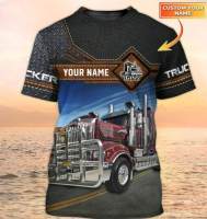 (ALL IN STOCK XZX)    Custom Funny Trucker Shirt Only Truck Driver Can Understand 3D Tee Shirt Best Trucker Gift 09   (FREE NAME PERSONALIZED)