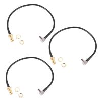 ♠♗ HOT! 3X SMA Female Jack To TS9 Male Right Angle Pigtail Coaxial Cable Antenna