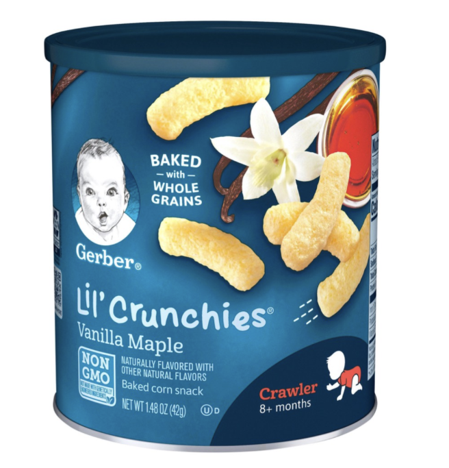 Gerbers Lil' Crunchies 8+ month Vanilla Maple | Lazada PH