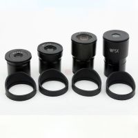 2PCS WF5X 10X 15X 20X Stereo Microscope Eyepiece Mounting Size 30.5mm Special Wide Angle Eyepiece