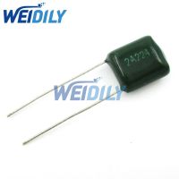 50PCS 2A224J 2A224 100V 0.22UF 220nF Polyester Film Capacitor Capacitance WATTY Electronics