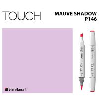 TOUCH TWIN BRUSH MARKER P146 (MAUVE SHADOW) / มาร์คเกอร์หัวพู่กัน-หัวตัดขนาดกลาง รหัส P146 (MAUVE SHADOW)