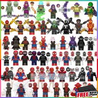 magitf Spiderman Minifigures Gwen Stacy Morales Prowler Mysterio 50 ประเภท Man มินิตัวเลขของเล่นของขวัญ