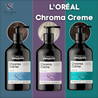 Loreal Serie Expert Chroma Creme Purple/Blue/Green Dyes Shampoo 500ml