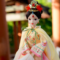 EFLYNOVA Chinese Famous Characters Dream of Red Mansions-DaiyuBaochaiYuanchun Costume Princess Doll Dressup Doll Girl Toy