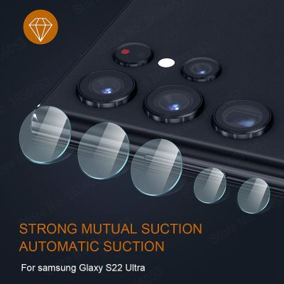 For Samsung S23 Ultra Camera Protector Accessories Ring Transparent Glass Lens Protector For Samsung Galaxy S22 Ultra S23 Plus