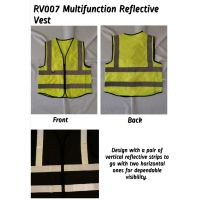 Reflective Vest High Visibility Safety Clothing SFV VEST Safety Jacket