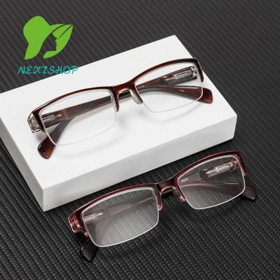 Nextshop +1.00~+4.00 Presbyopia แว่นตาอ่านหนังสือแบบพกพาน้ําหนักเบาหลากสี