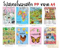 สินค้ามาใหม่ !! โปสเตอร์พลาสติก PP poster ขนาด A4