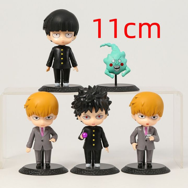 5ชิ้น-เซ็ตม็อบโรคจิต100ชิเกโอริตสึ-kageyama-reigen-arataka-โมเดลฟิกเกอร์สะสมของเล่นตุ๊กตารุ่น-q