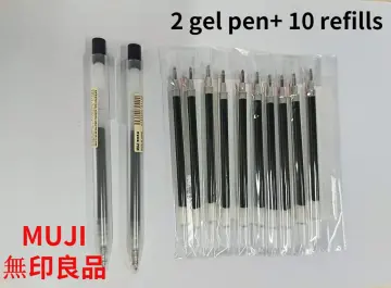 Gel Ink Ballpoint Pen 0.38mm Refill | Pen Refills | MUJI USA Purple