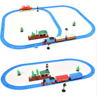 Thomas And Friends Train Toy Rail Car Puzzle Assembly Splicing Electric Small Large Steam Set Children Toy Boy Birthday Gift