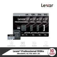 Lexar® Professional 1066x microSDXC™ UHS-I Card SILVER Series (ไมโครเอสดีการ์ด) ออกแบบมาเพื่อใช้กับ Action cameras, Drones, or Android™ smartphone