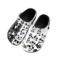 Nightmare Before Christmas Home Clogs Custom Water Shoes Mens Womens Teenager Shoe Garden Clog Breathable Beach Hole Slippers House Slippers