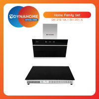 DYNAHOME ชุดเซ็ท เครื่องดูดควันและเตาแก๊ส DYNAHOME SET  DH-218-VA +DH-201